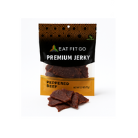 Premium Jerky - Peppered Beef (2 Packs)