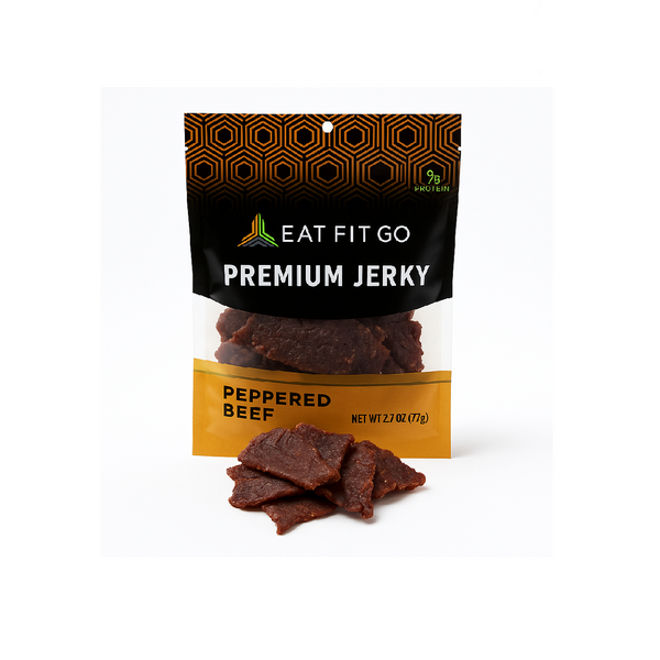 Premium Jerky - Peppered Beef (2 Packs)